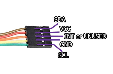 Ribbon cable I2C layout